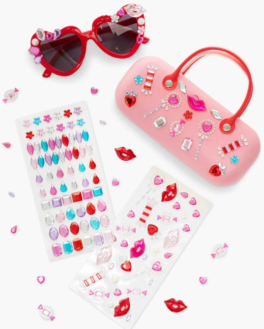 Heartfelt Sparkle Gemify™ Sunglasses + Case