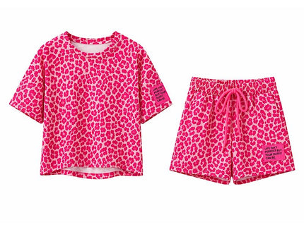 Girls Leopard  CoOrd
