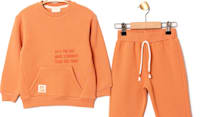 Boys Basic Tracksuit  - Orange