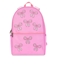 Pink Glitter Bow Dream Backpack
