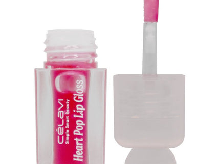 4 pc Heart Pop Lip Gloss Set