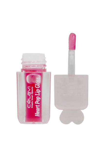4 pc Heart Pop Lip Gloss Set