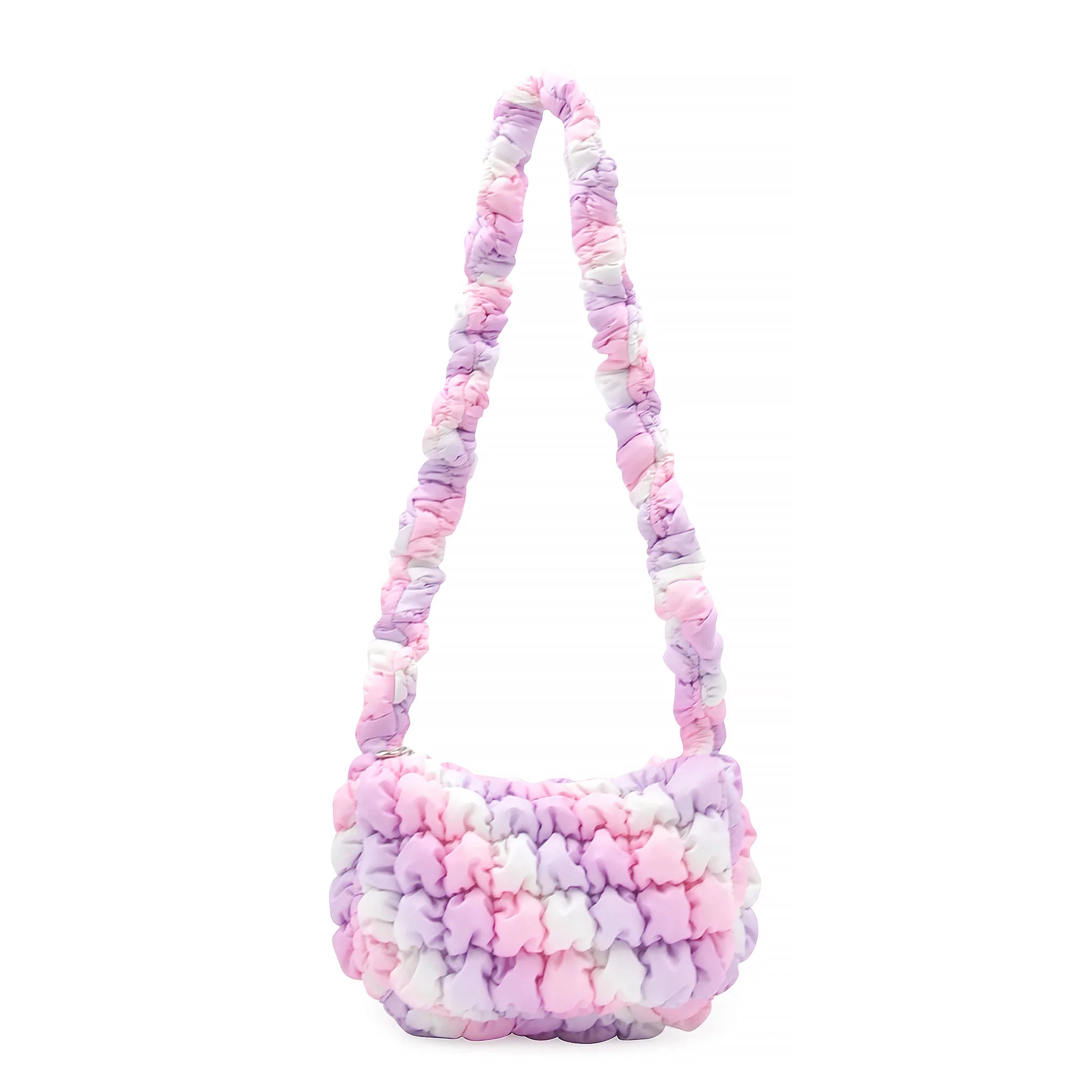 Quilted Scrunchies Mini Sling Bag - Multi