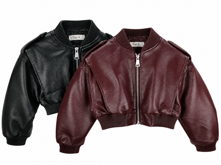 Mini Moto Cropped Jacket