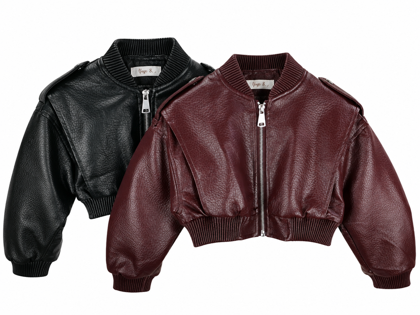 Mini Moto Cropped Jacket