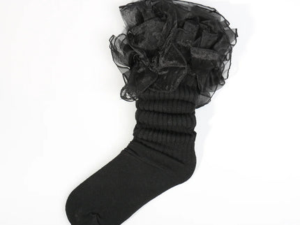 Lace Slouch Socks