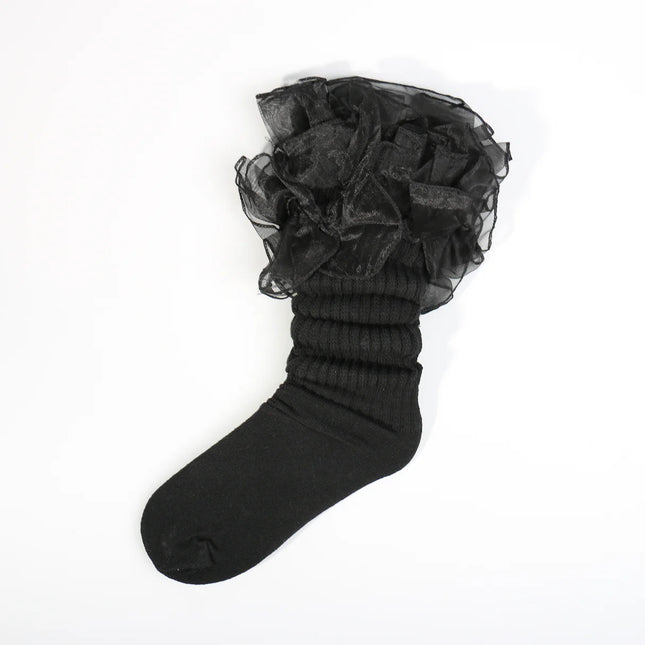 Lace Slouch Socks