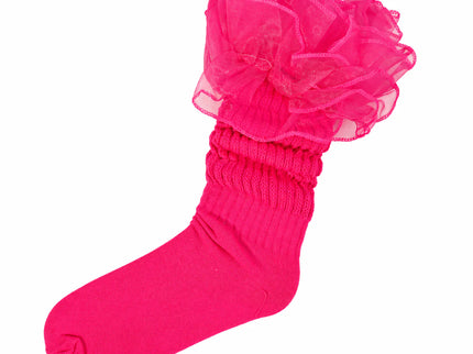 Lace Slouch Socks