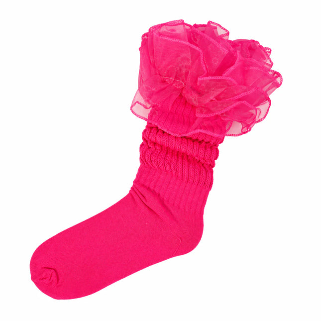 Lace Slouch Socks