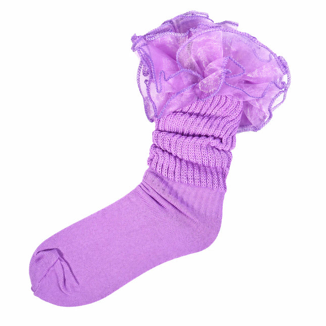 Lace Slouch Socks