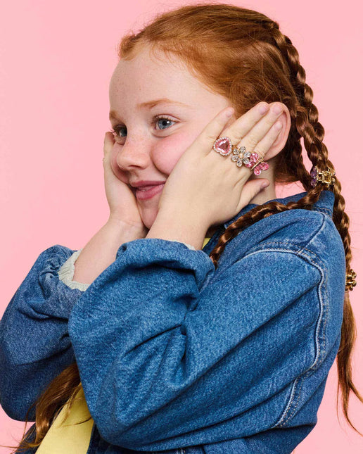 Heartfelt Sparkle Ring Set