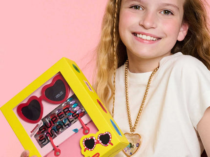 Heartfelt Sparkle Gemify™ Sunglasses + Case