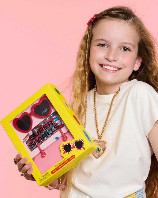Heartfelt Sparkle Gemify™ Sunglasses + Case
