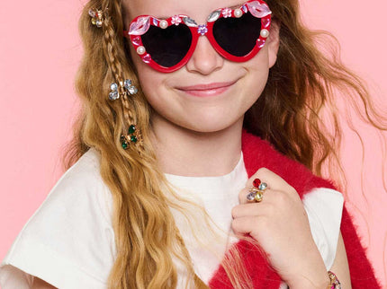 Heartfelt Sparkle Gemify™ Sunglasses + Case