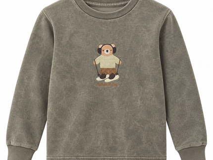 Boys Ski Bear Top