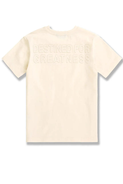 Destined For Greatness Ivory Boys Tee