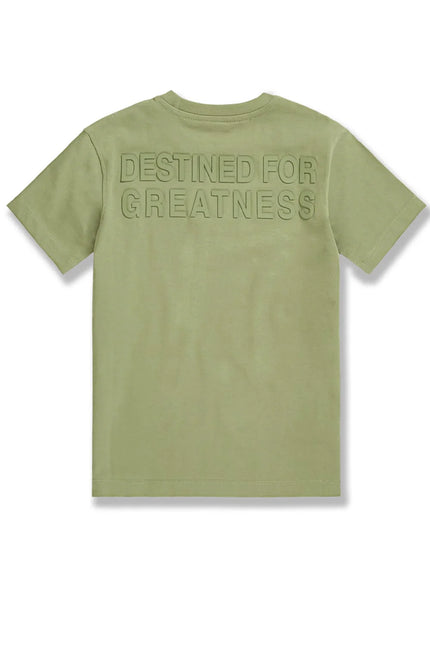 Destined For Greatness Green Boys Tee