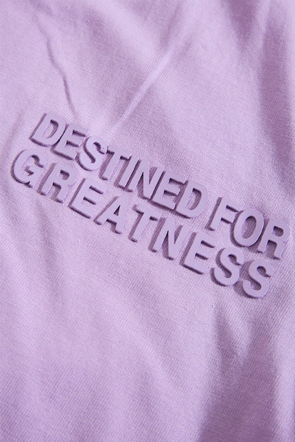 Destined For Greatness Purple Boys Tee