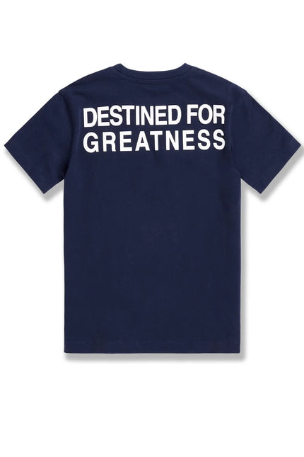Destined For Greatness Navy Boys Tee