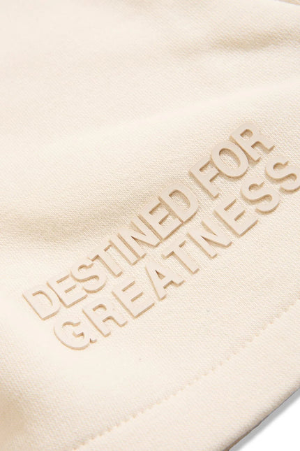 Destined For Greatness Ivory Boys Shorts