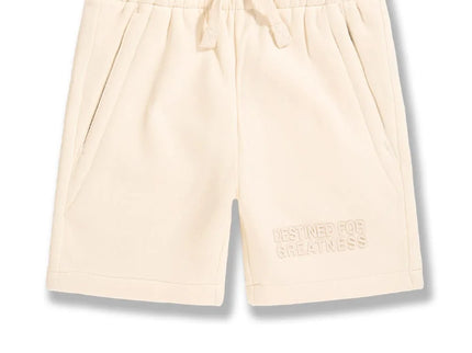 Destined For Greatness Ivory Boys Shorts