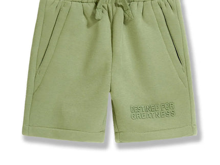 Destined For Greatness Green Boys Shorts