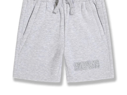 Destined For Greatness Grey Boys Shorts