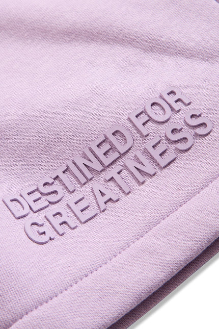 Destined For Greatness Purple Boys Shorts
