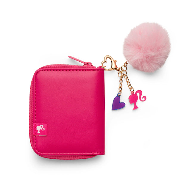 Barbie™ Script Kids Zip Wallet with Pom Charm