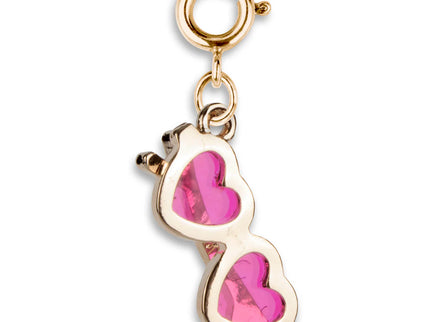Gold Heart Sunglasses Charm
