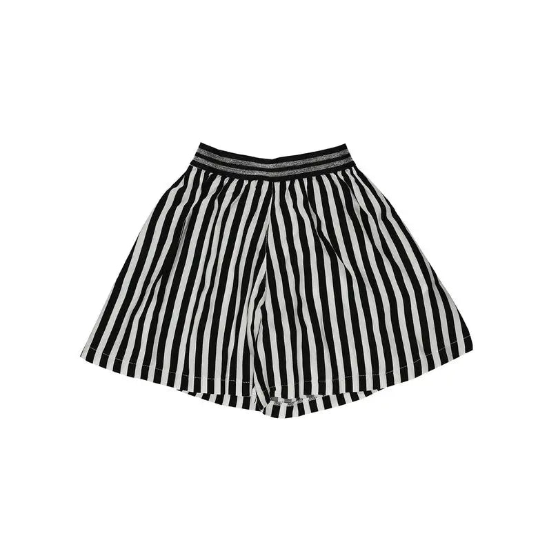 Black & White Shorts