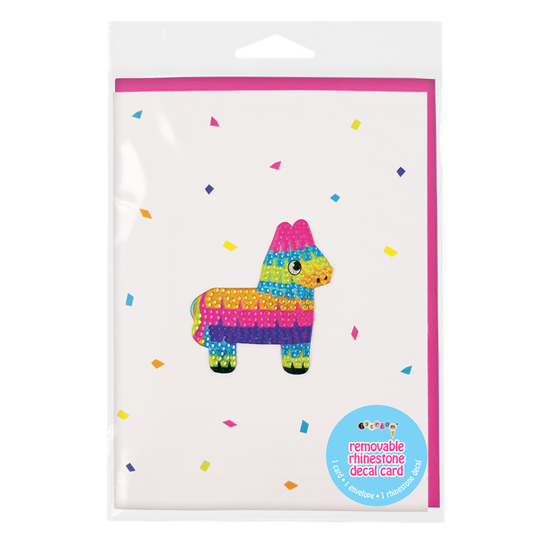 Piñata Decal Birthday Greeting Card