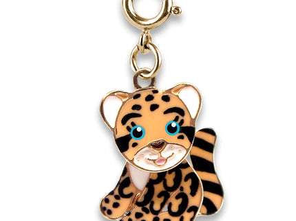 Gold Cloud Leopard Charm