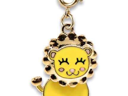 Gold Swivel Lion Charm