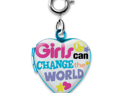 Girls Can Change the World Charm