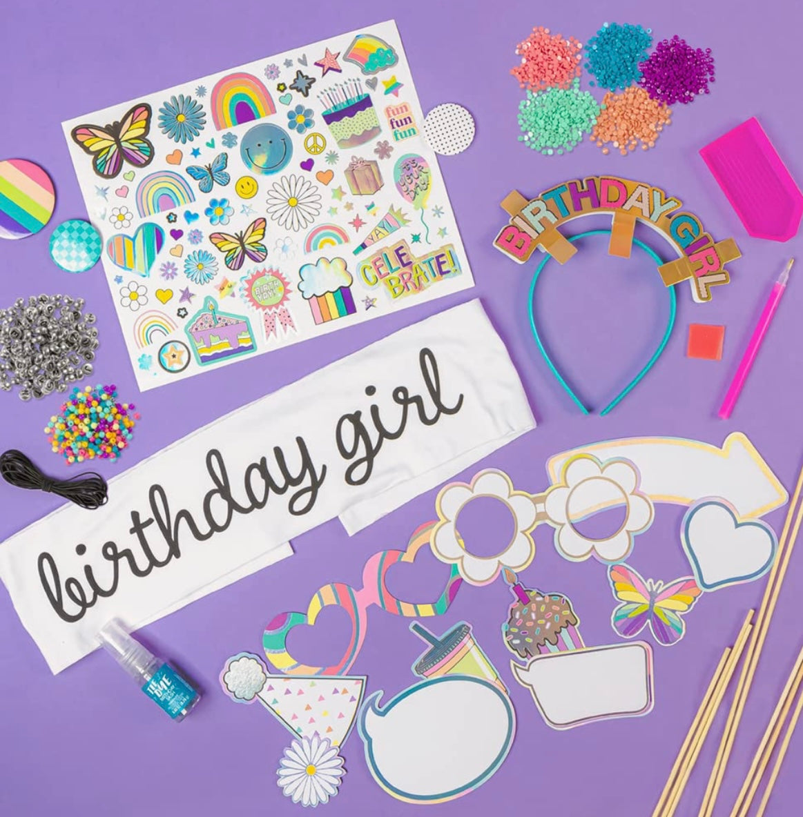 DIY Birthday Party Craft Box